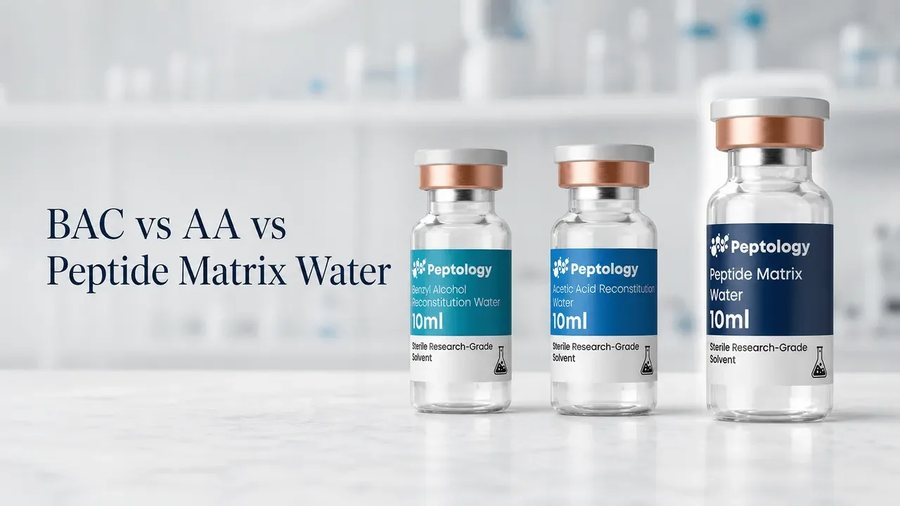 Agua bacteriostática, ácido acético o Matrix Water: ¿qué medio de reconstitución elegir?