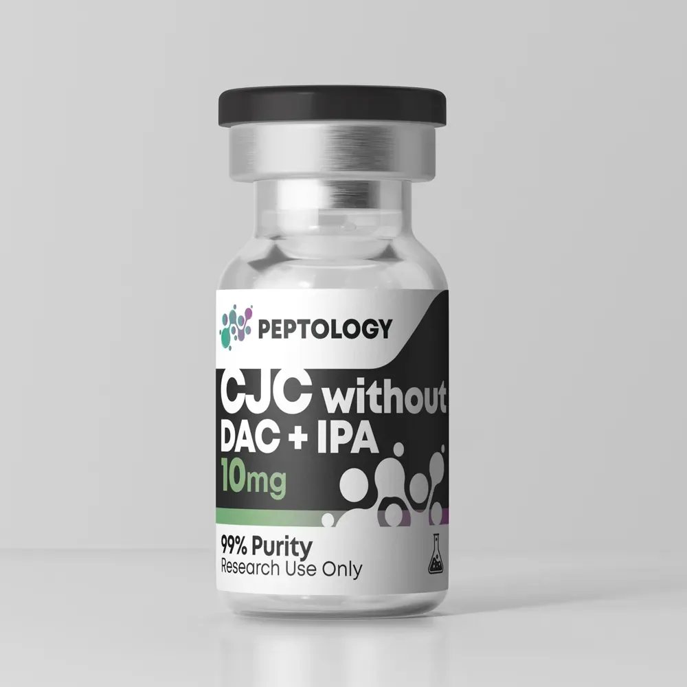 CJC-1295 sin DAC 5 mg + Ipamorelin 5 mg – complejo combinado de GHRH + secretagogo de GH